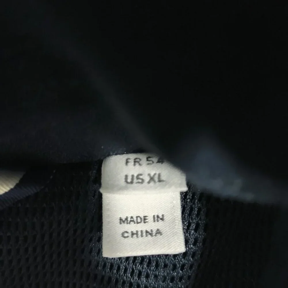 Lacoste Mens Blue Repellant Over Coat  Zip Away Hood BH1525 XL - Picture 10 of 16